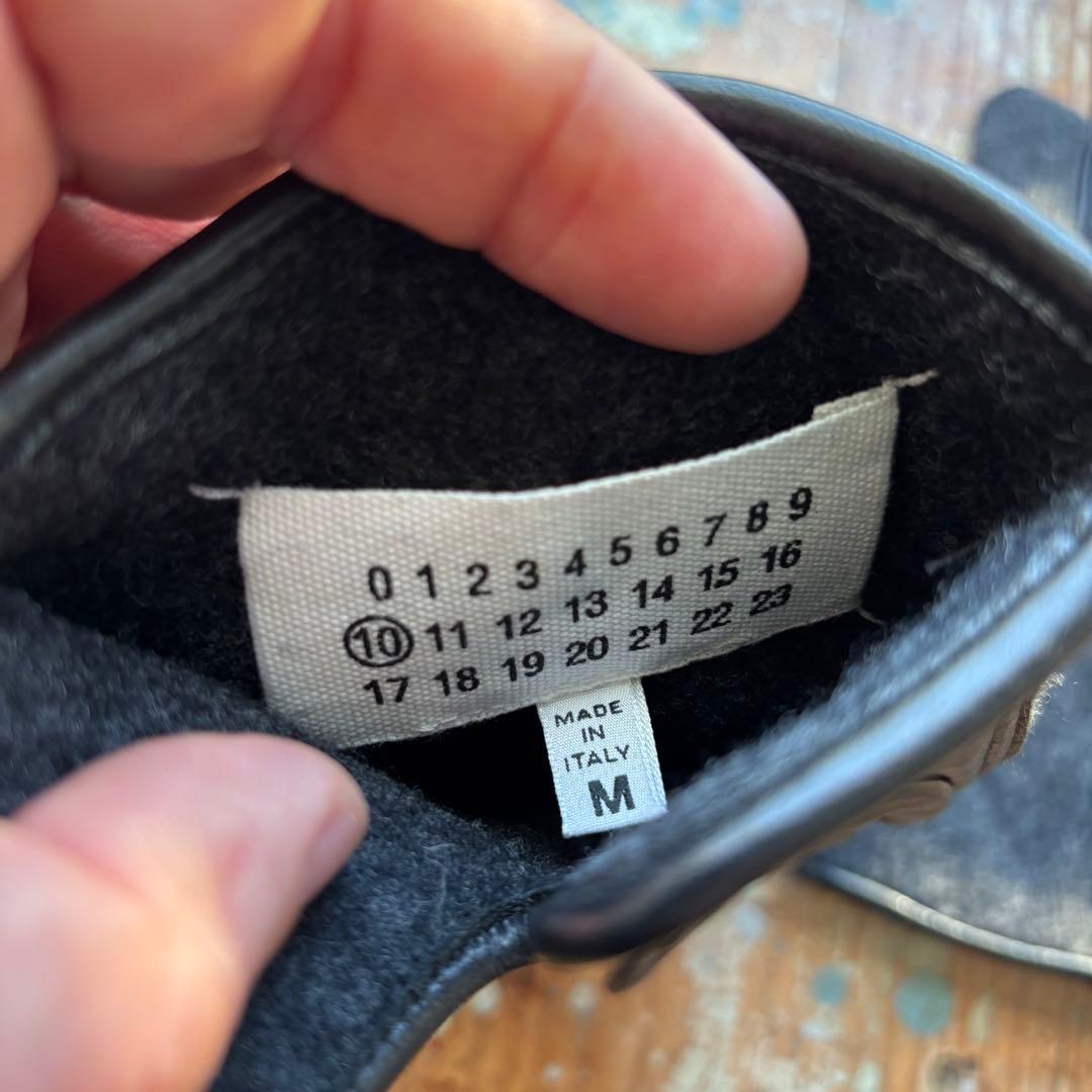 Martin Margiela マルジェラ メンズ レザー/ ウール 手袋