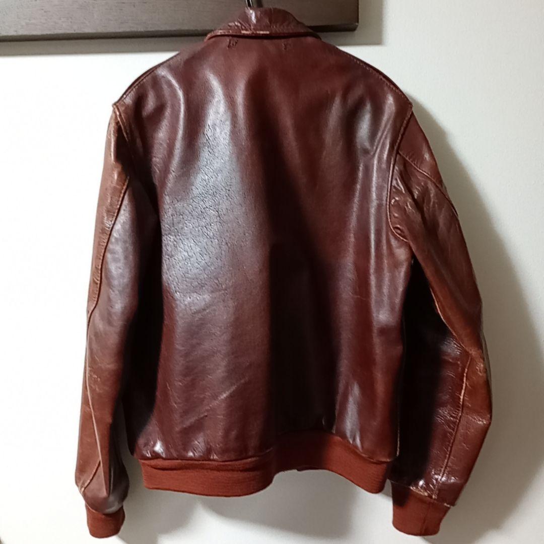 【最終値下げ】エアロレザー A-2フライトジャケット