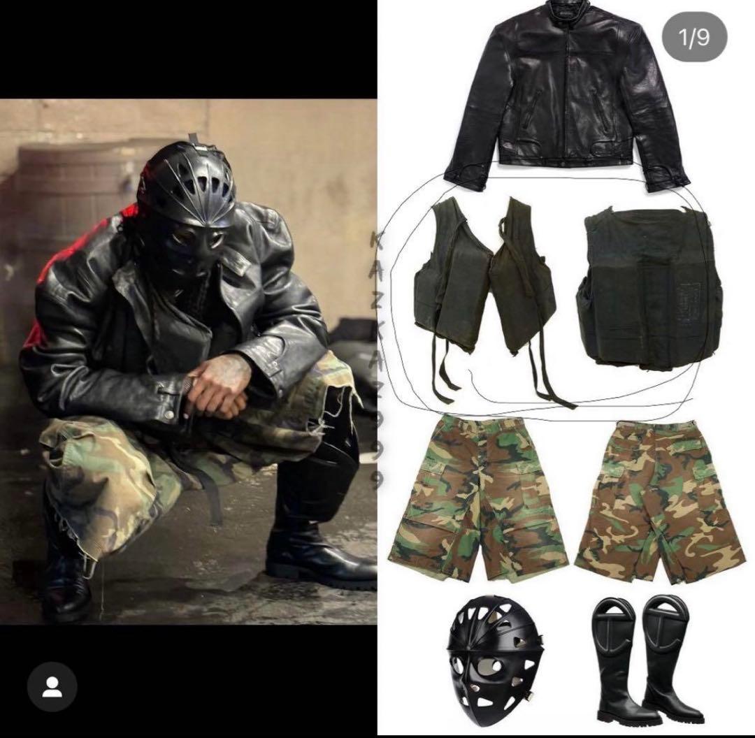 個人装備 vintage u.s army vest playboi carti