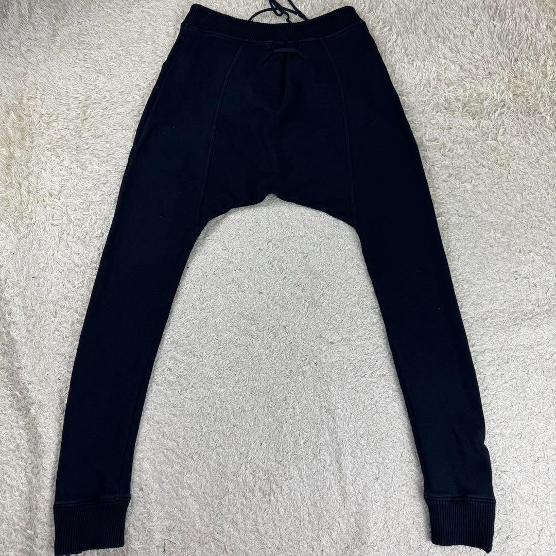 希少★ジャンポールゴルチエ サルエルパンツ スウェット サイドジップ ブラック