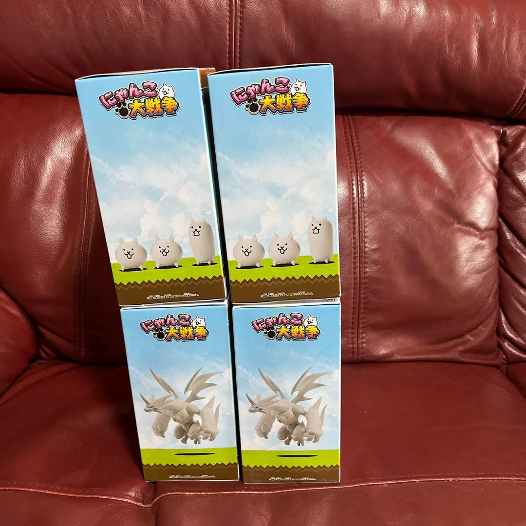 にゃんこ大戦争　侵略フィギュアvol.1 2種4体のセット売り