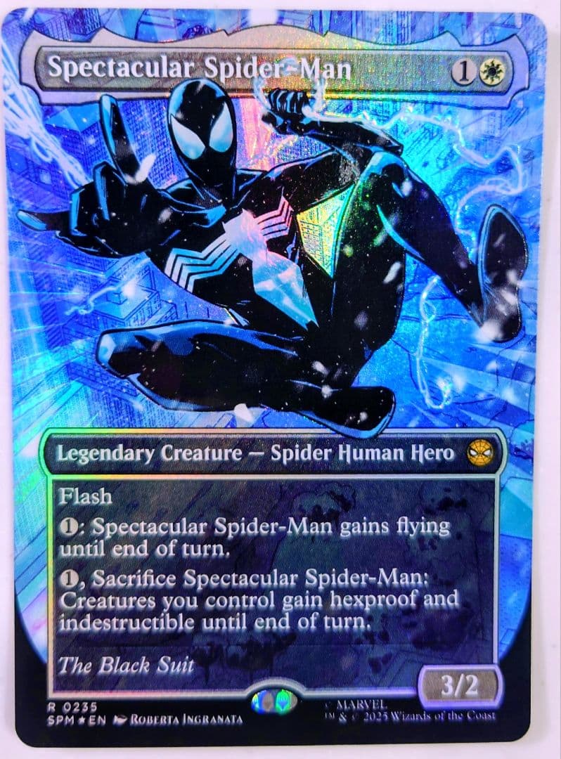 MTG スペクタキュラー・スパイダーマン　テクスチャーfoil