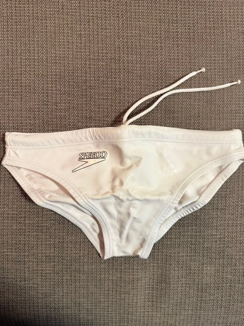 SPEEDO 競泳水着 ホワイト ポロパン