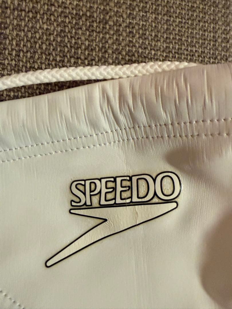 SPEEDO 競泳水着 ホワイト ポロパン