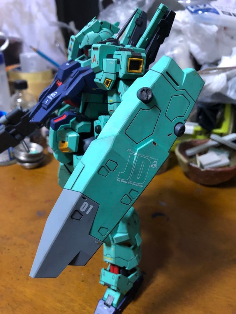 海外製プラモデル　ジェダ　アムロ専用機 アヤタネ