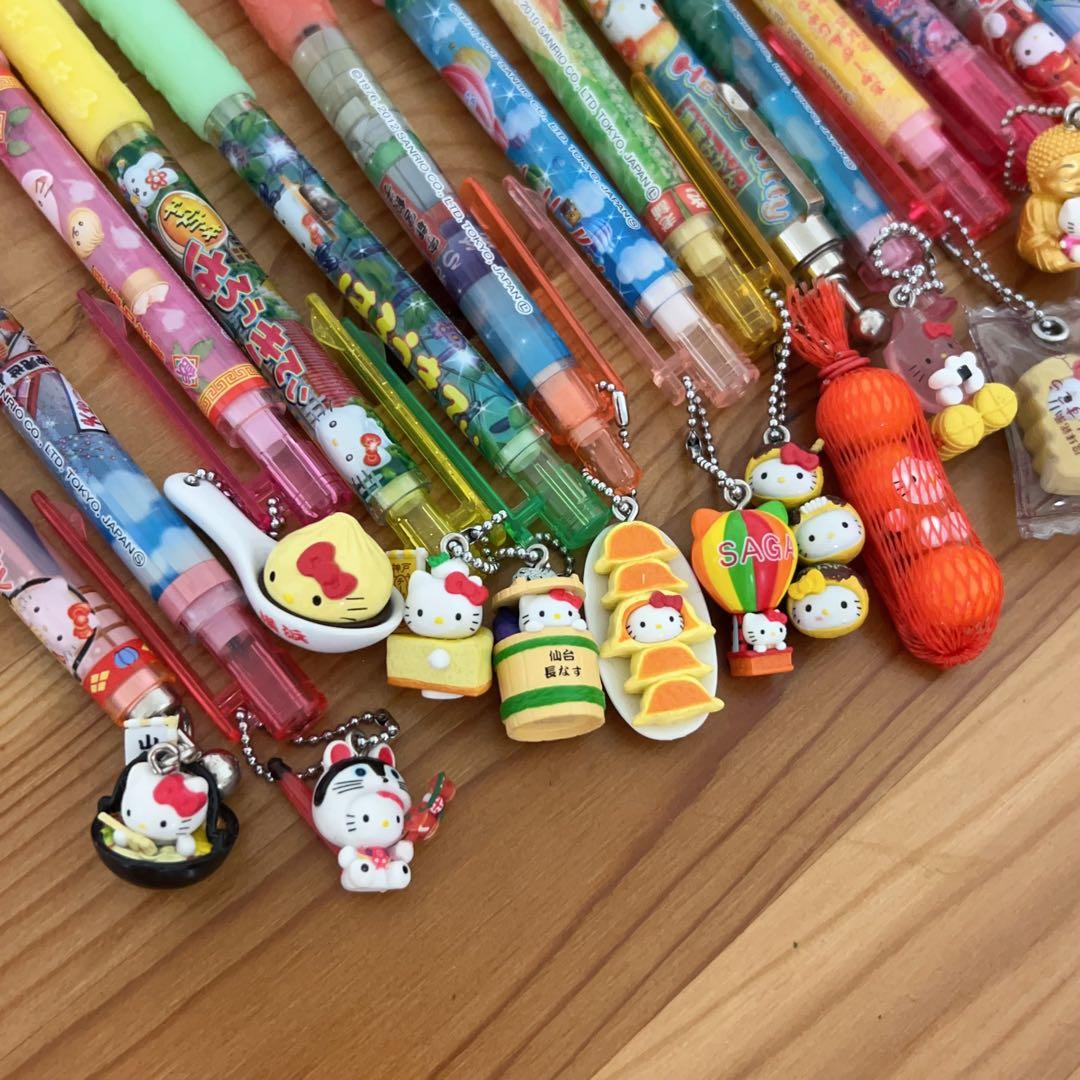 ハローキティ ボールペン シャープペン 地域限定16本セット