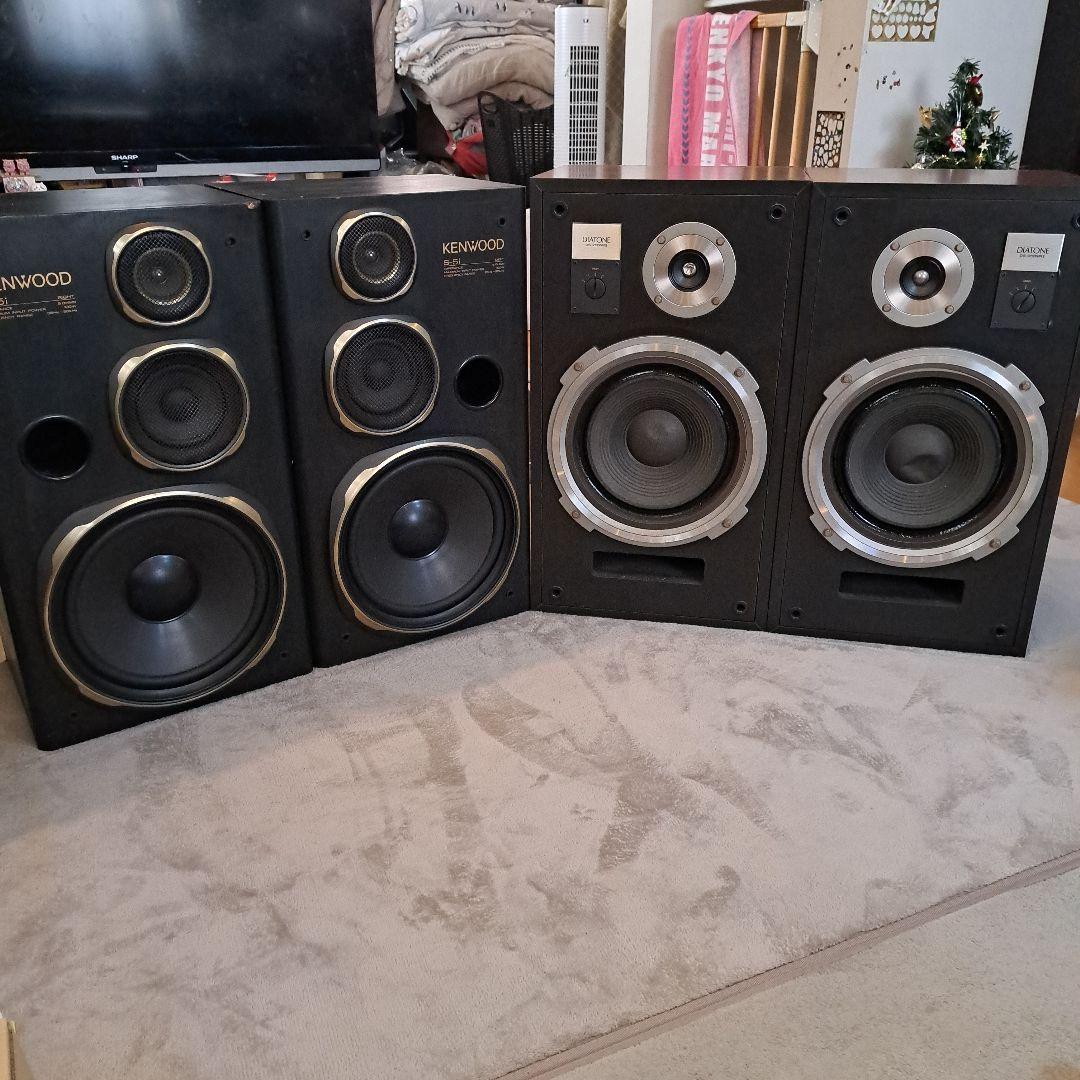 KENWOOD S-5i DIATONE DS-25BMKII 4台スピーカー