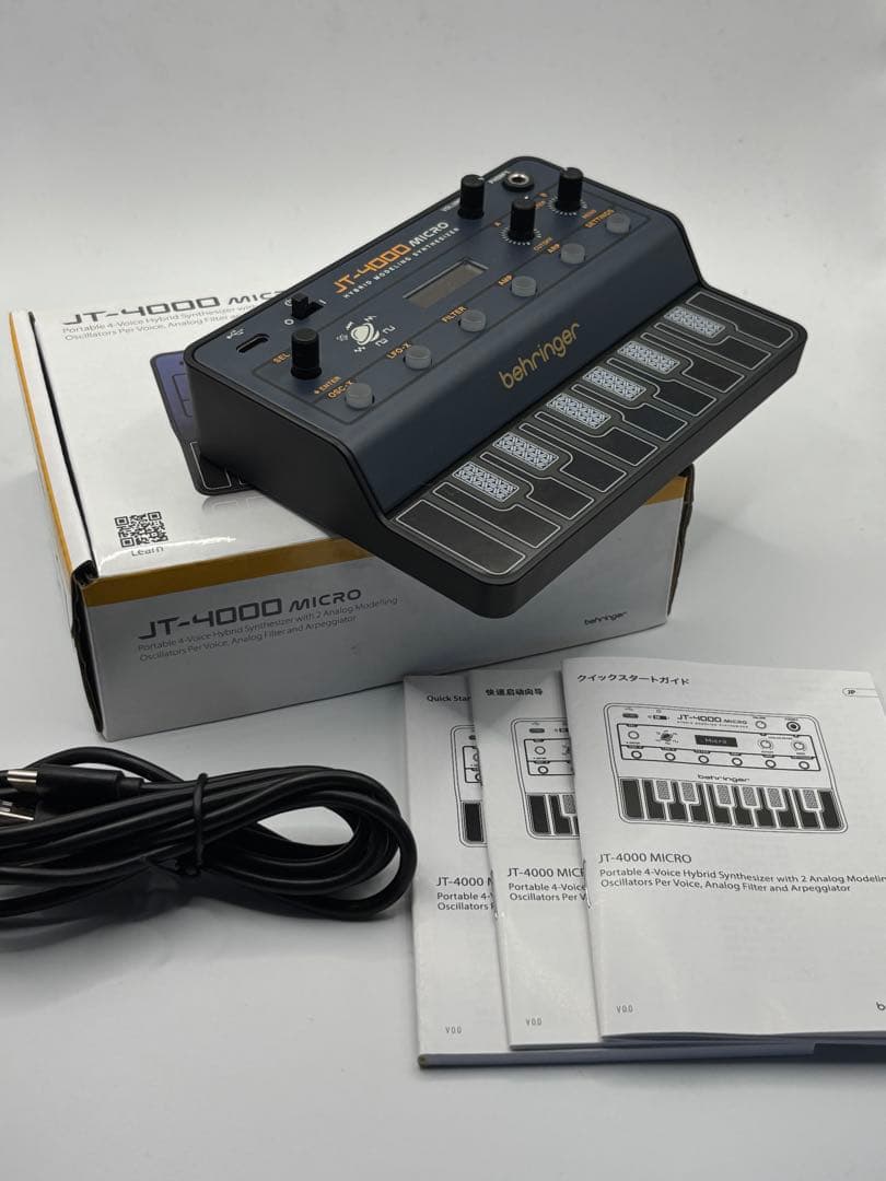 Behringer JT-4000 microシンセサイザーで曲作り‼️