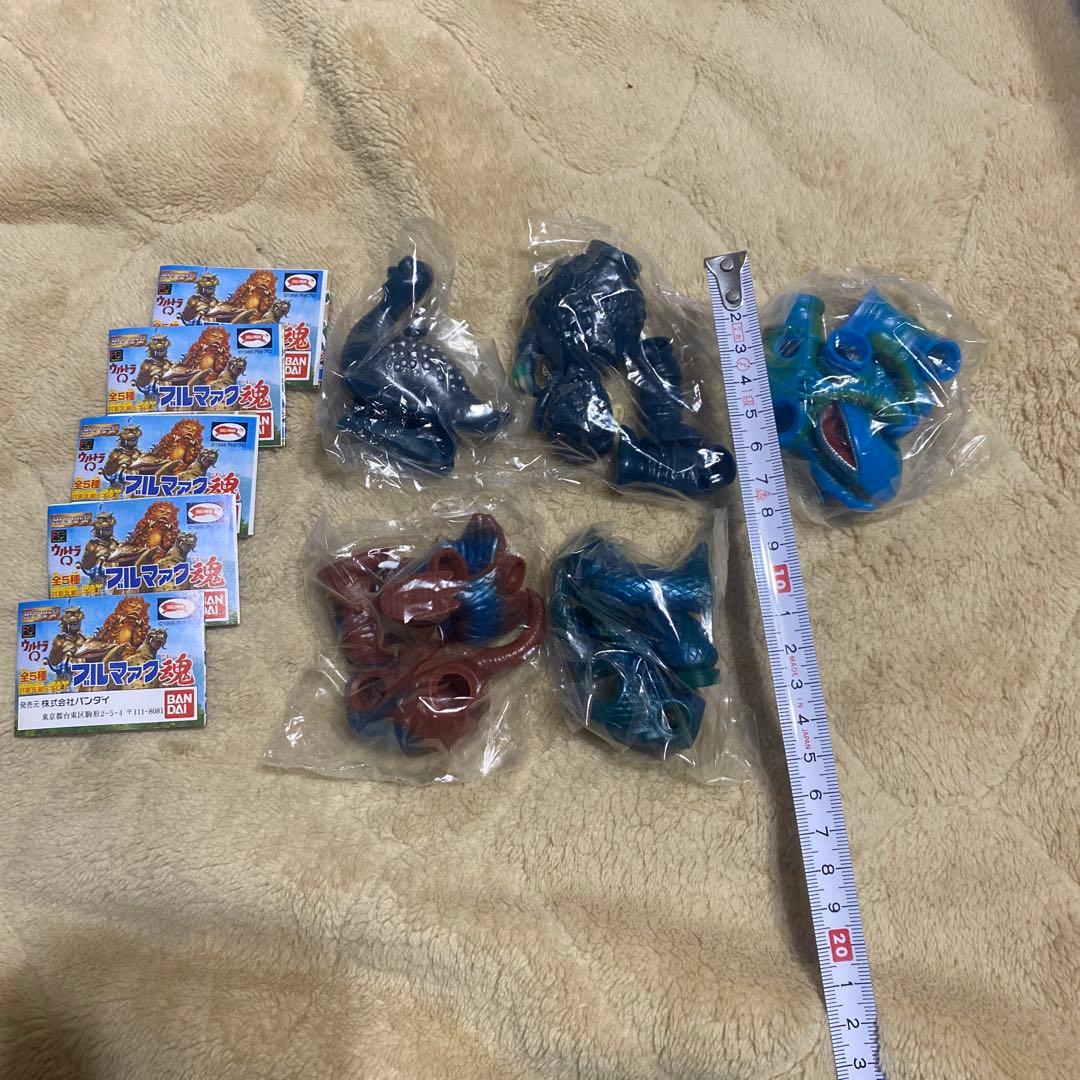 ブルマァク魂　ウルトラQ 怪獣フィギュア5体セット