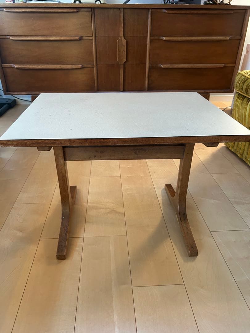 【Tendo/天童木工 HERON/サイドテーブル菅 沢光政 ビンテージ 廃番】