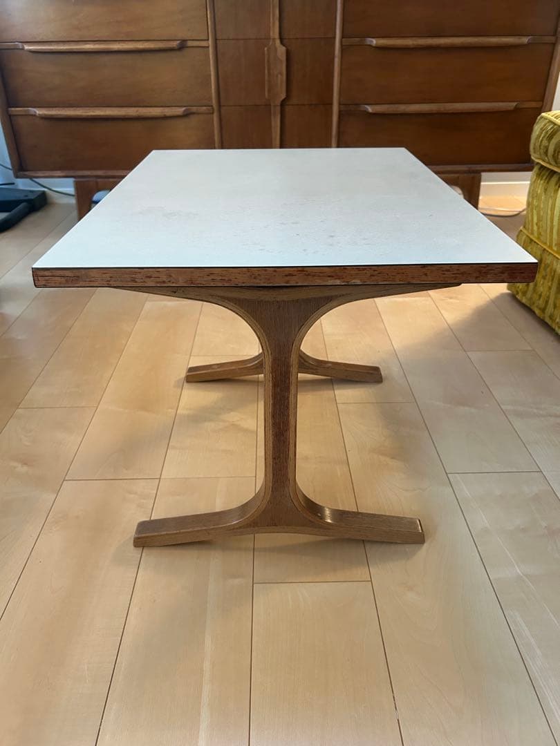 【Tendo/天童木工 HERON/サイドテーブル菅 沢光政 ビンテージ 廃番】