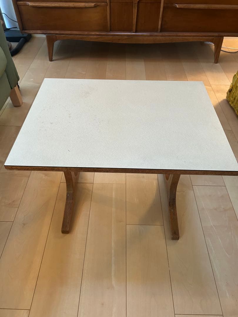 【Tendo/天童木工 HERON/サイドテーブル菅 沢光政 ビンテージ 廃番】