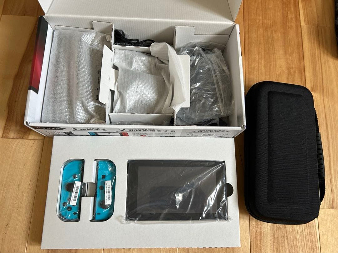 Nintendo Switch 本体 外箱あり ケース付き