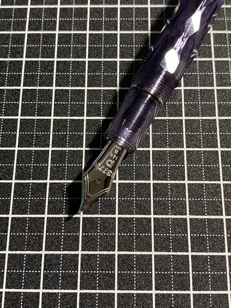 Platinum CENTURY #3776 紫雲　万年筆　字幅B