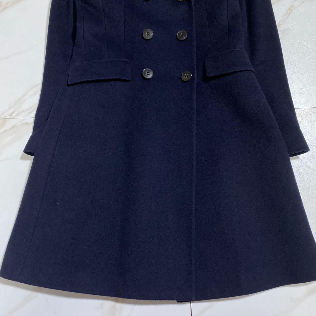 完売♡セオリー ウール ダブルブレストチェスターコート Aライン 美品　S
