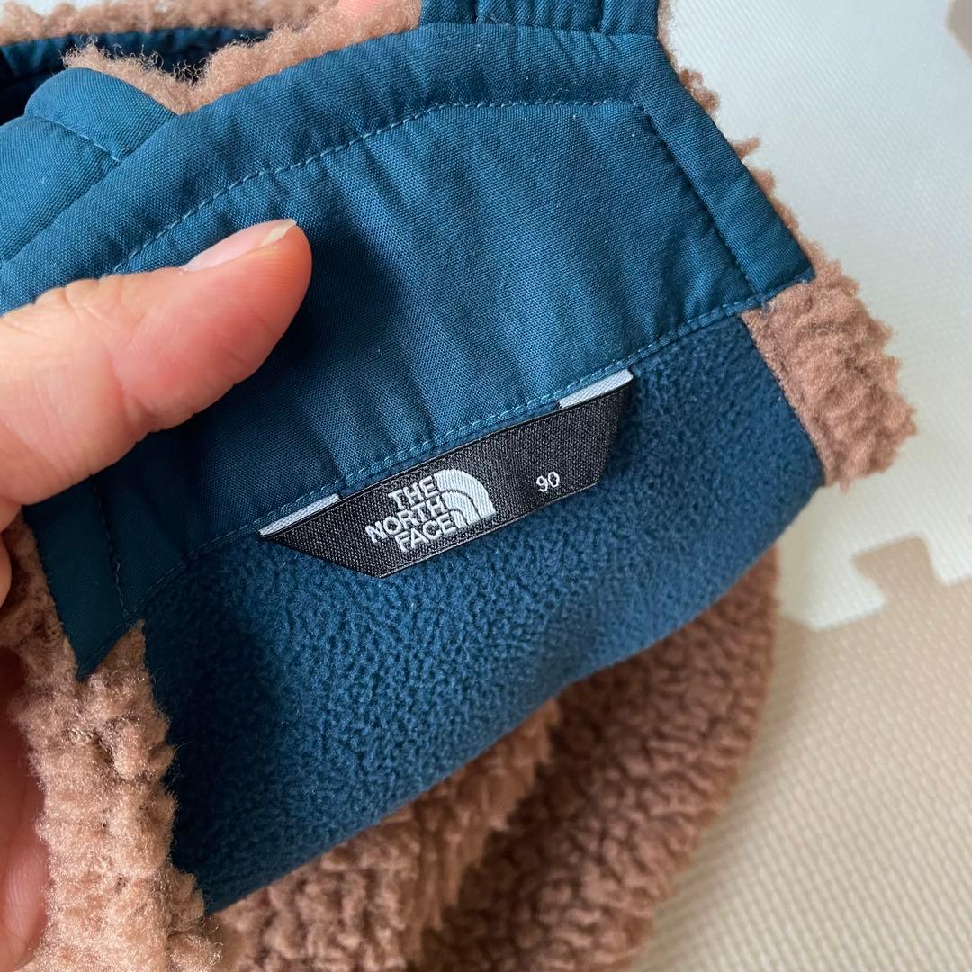 ノースフェイスボアフリースオーバーオール　カドルフリースイヤーキャップ