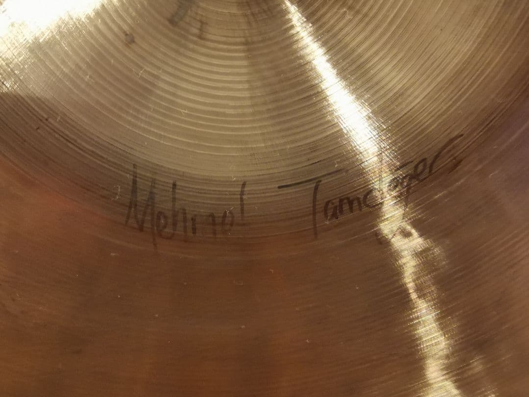 イスタンブールメメット 合わせシンバル 18インチ 手皮付き istanbul