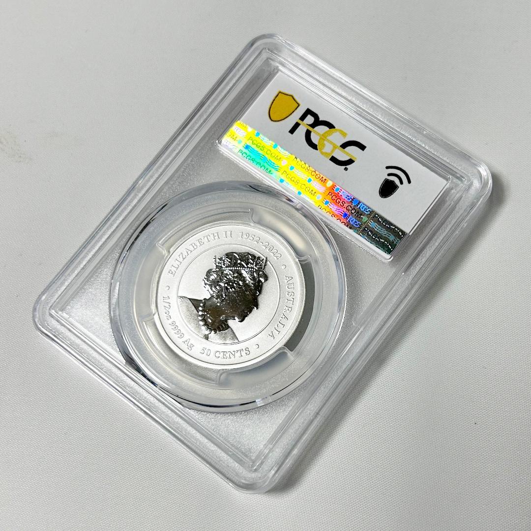 2024年 オーストラリア　ドラゴン　PCGSMS70　1/2oz 50C