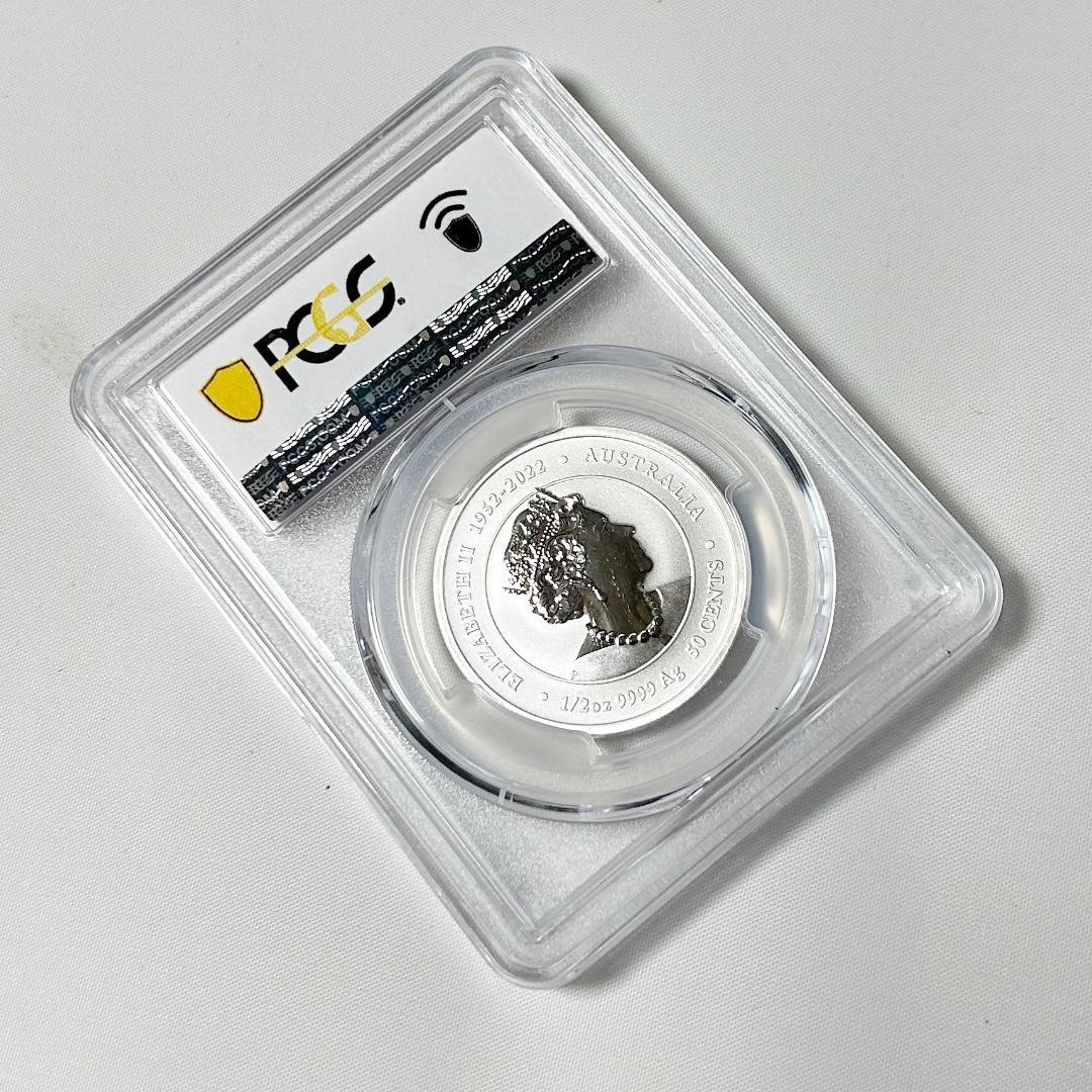 2024年 オーストラリア　ドラゴン　PCGSMS70　1/2oz 50C