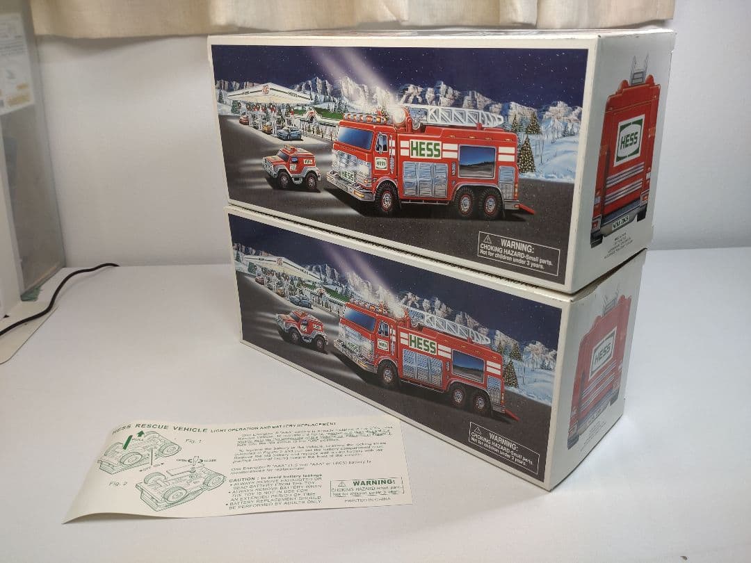 アンティーク　ＨＥＳＳ　おもちゃ消防車