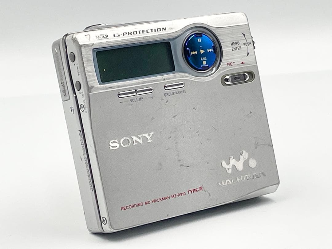 ジャンク　SONY MZ-R910 MD Walkman MDレコーダー