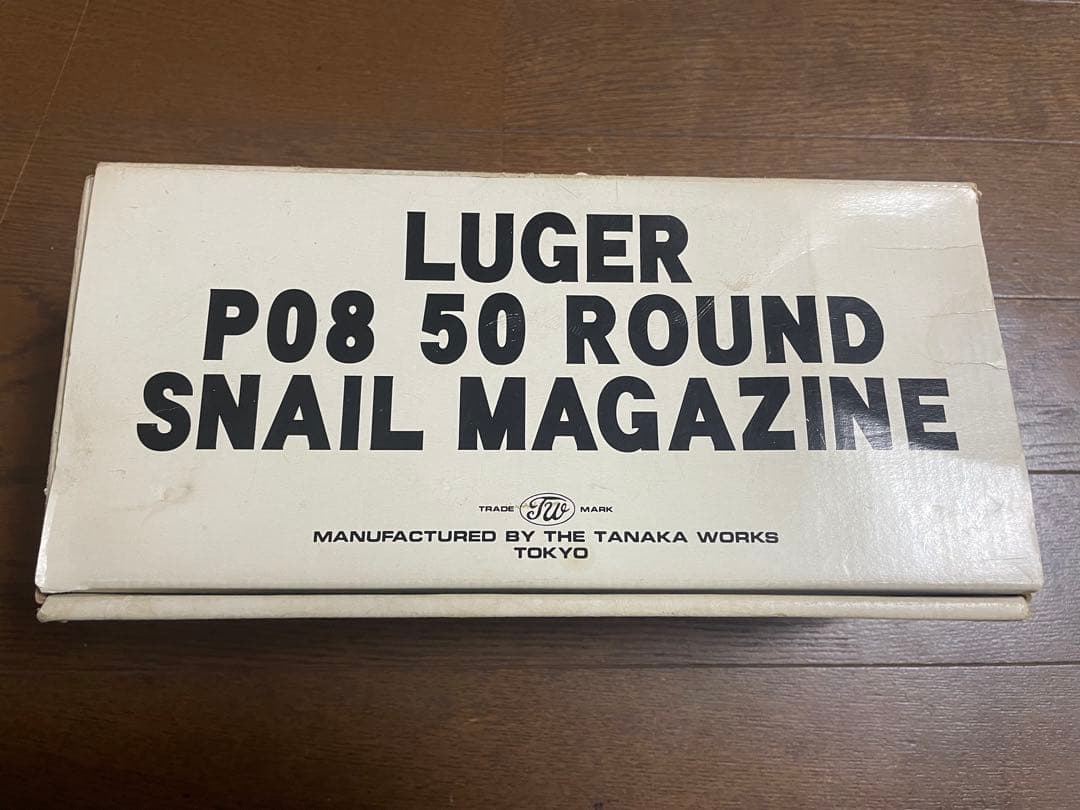 レア！？タナカ　Luger P08 エアガン 50ラウンドマガジングリップ