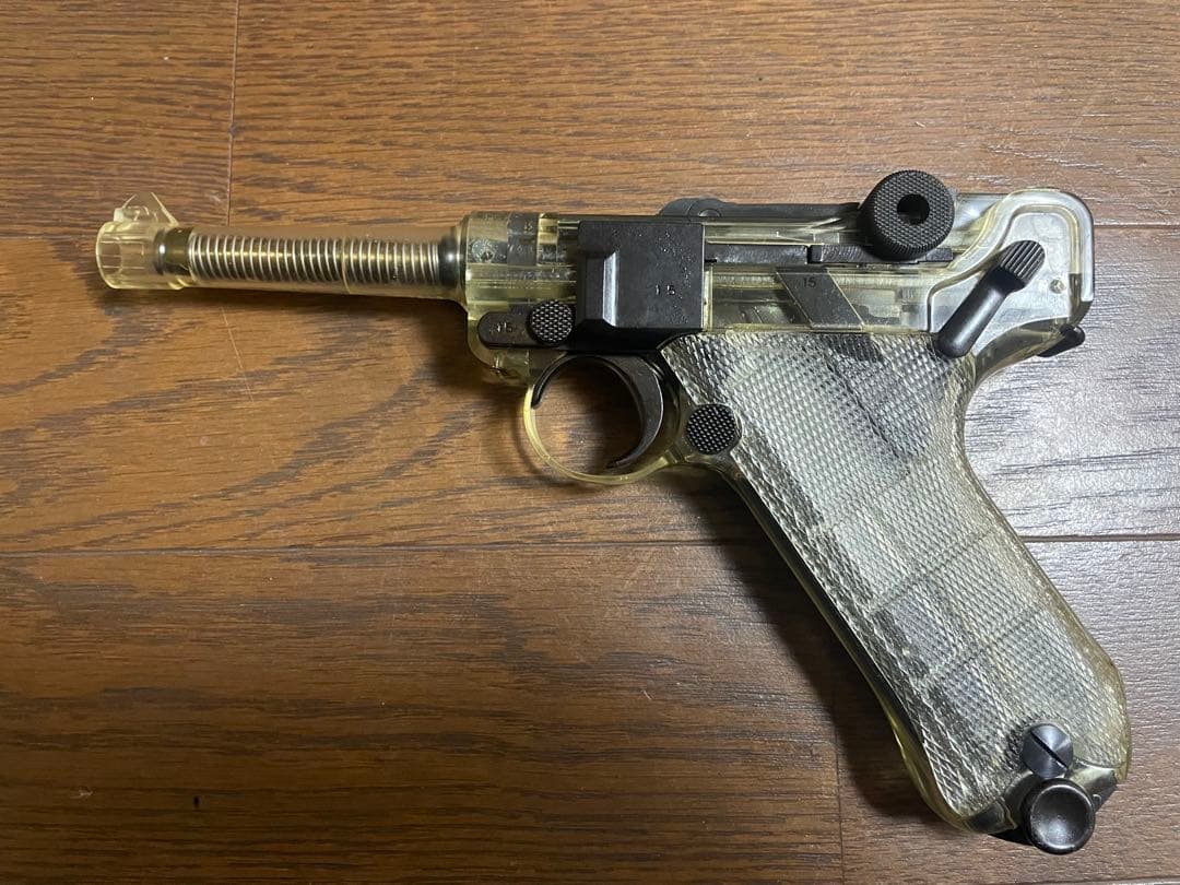 レア！？タナカ　Luger P08 エアガン 50ラウンドマガジングリップ