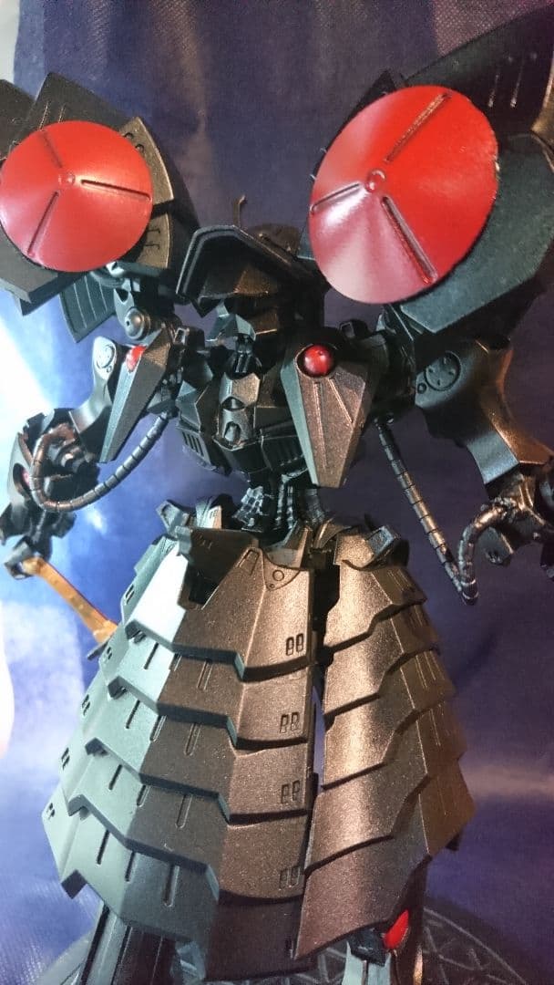 ボークス IMS 1/100 ファイブスター物語 黒騎士 塗装済完成品