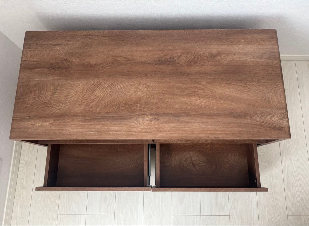 最終値下げ【美品・組み立て不要】NOCE ノーチェ　テレビボード　引き出し付き