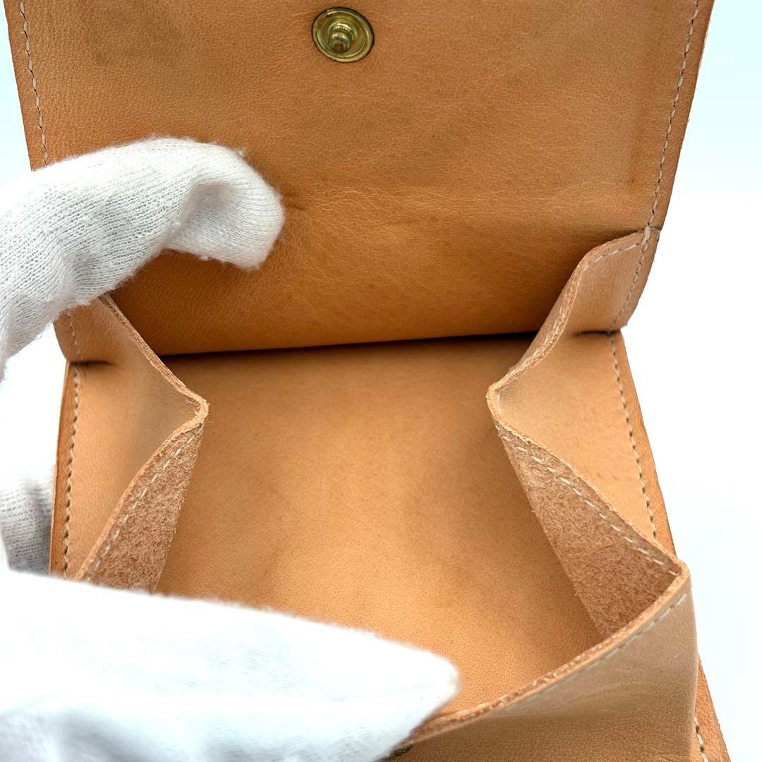 IL BISONTE イルビゾンテ 二つ折り財布　ヌメ　定番　ウォレット 美品