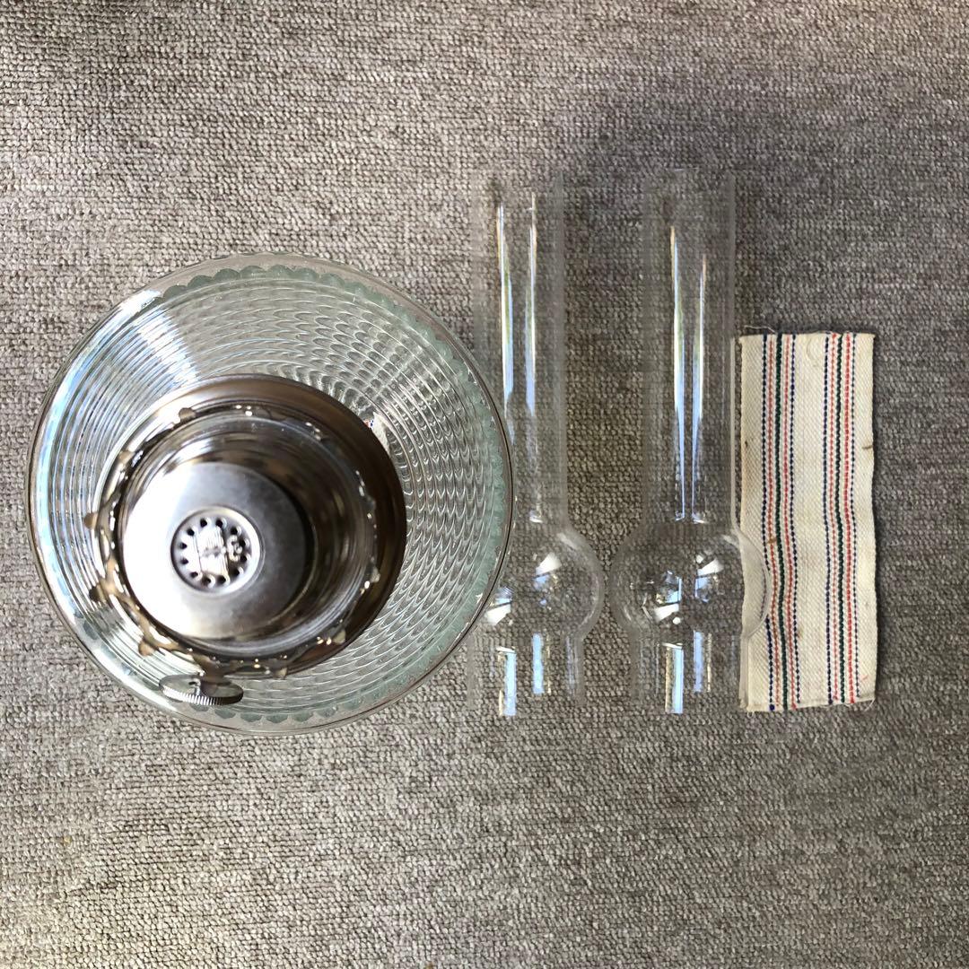 ✨ヴィンテージ✨オイルランプ✨全長52cm✨骨董市✨未使用✨美品✨