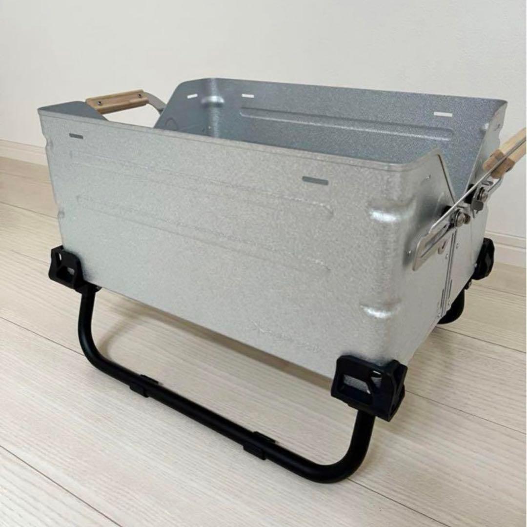 シェルフコンテナ25 レッグ　2セット　マットブラック