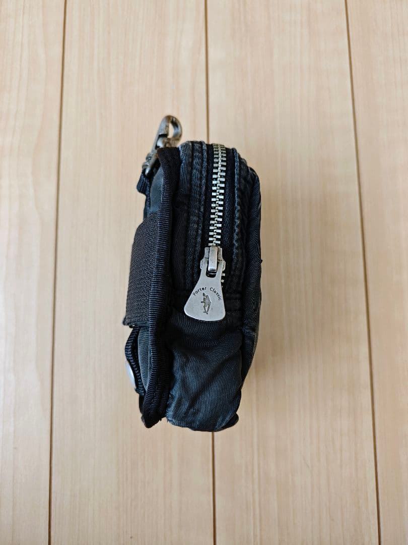 ど*ま様 ポータークラシック　スーパーナイロン ポーチ　伊勢丹新宿限定ブラック