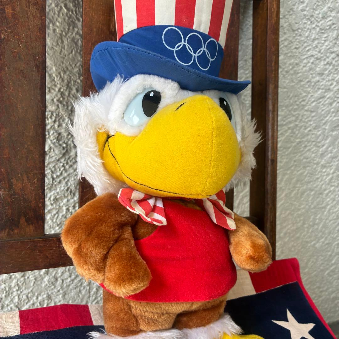 BIG！80s イーグルサム　ロサンゼルス五輪マスコット人形アメリカアンティーク