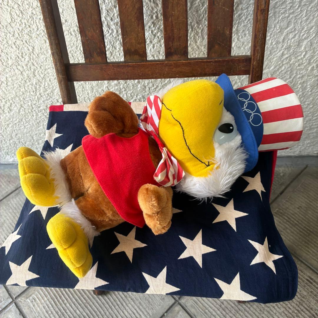 BIG！80s イーグルサム　ロサンゼルス五輪マスコット人形アメリカアンティーク