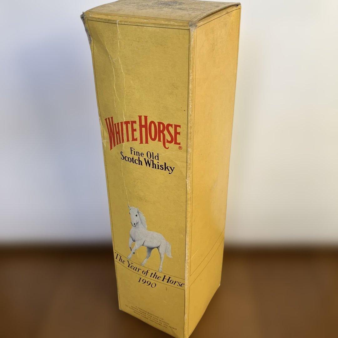 【希少・美品】ホワイトホース特級 ヴィンテージ 1990年 干支 午年