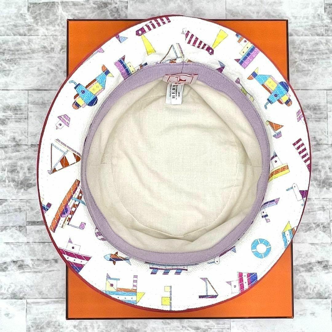 ★処分セール★エルメス　プティシャルティ　ハット　子供用　キッズ　サイズ52