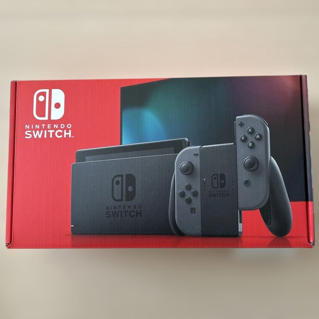 【美品】Nintendo switch グレー　2020年購入品