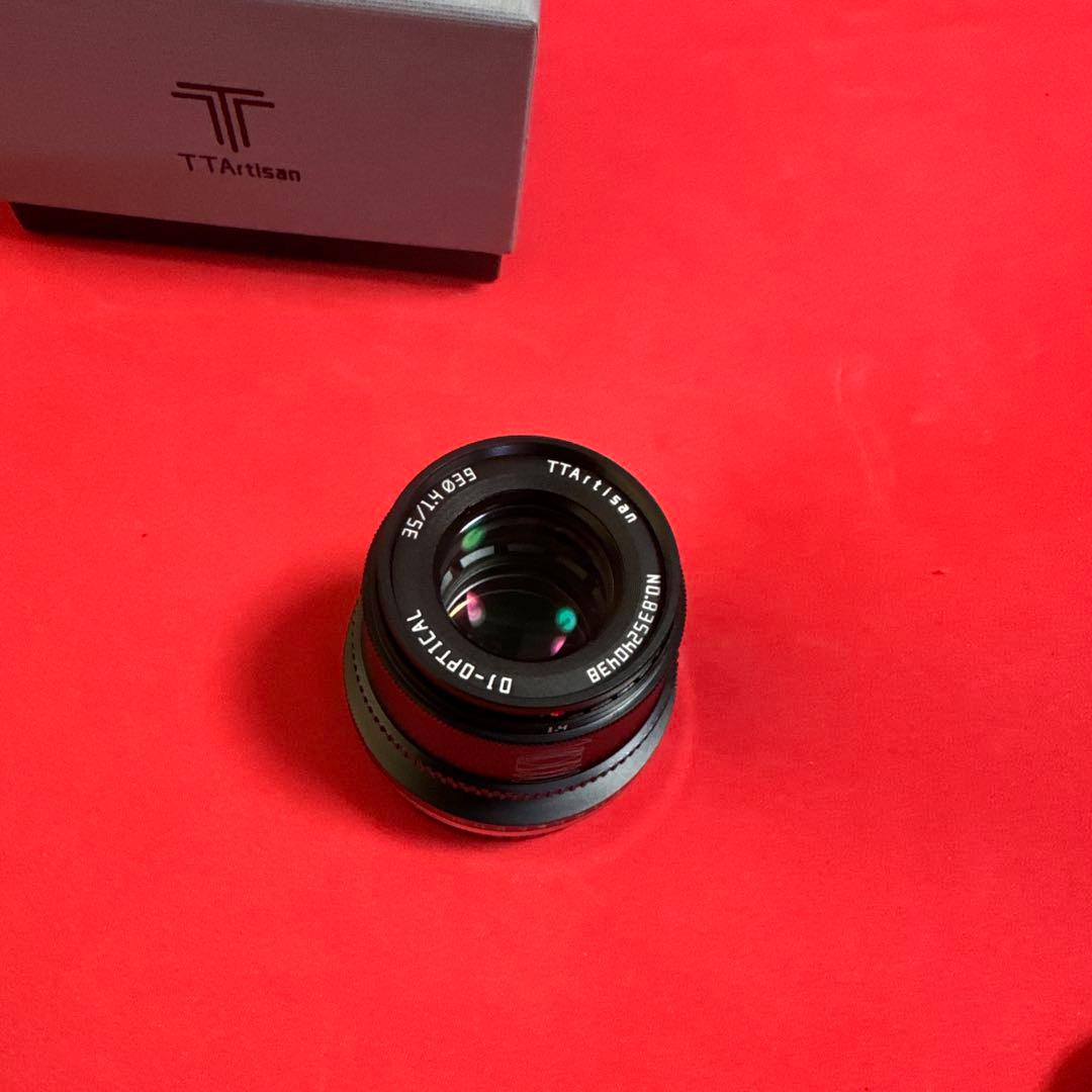 TTArtisan 35mm F1.4 MF単焦点レンズ