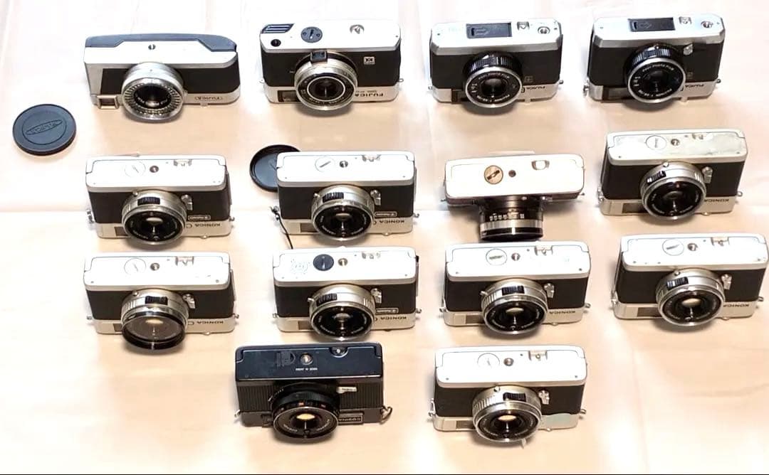 フィルムカメラ 14台セット　Konica C35／Fujica／Cosina