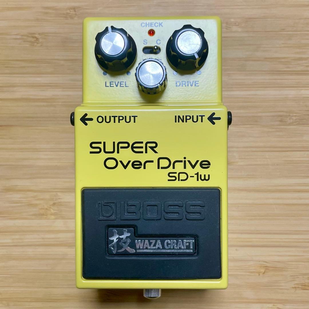 ギター BOSS SUPER OverDrive SD-1W