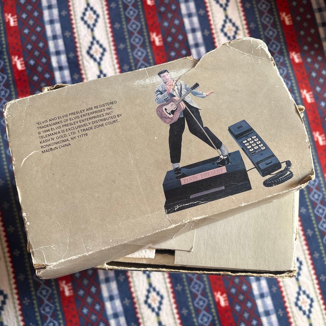 エルヴィス・プレスリー テレフォン 電話機 人形 フィギュア アンティーク