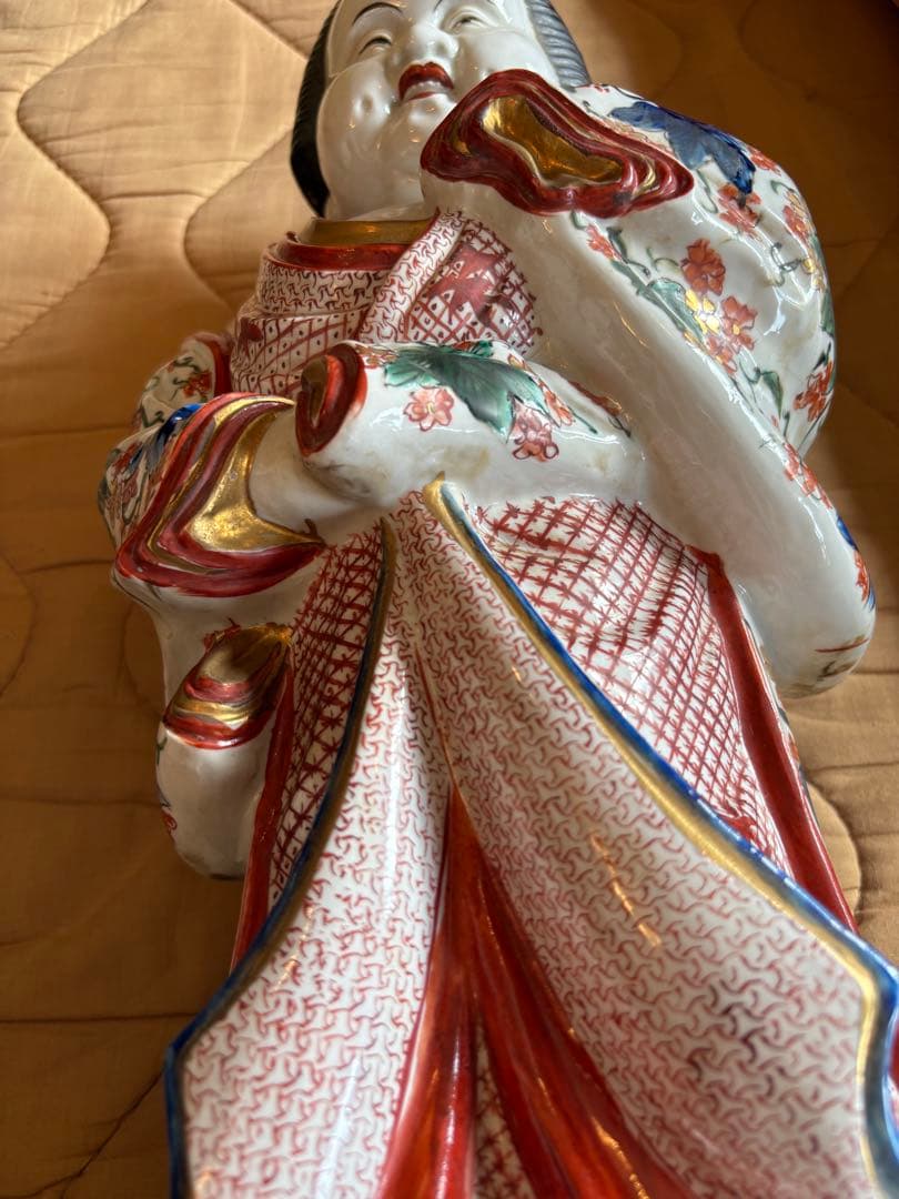 お多福　置物
