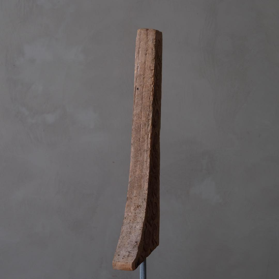 インドネシア スラウェシ島 トラジャ族 木彫オブジェ　彫刻 建材 古材 古道具