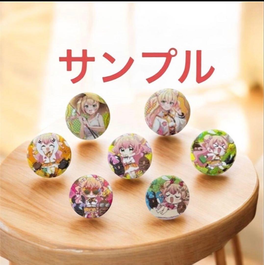 桃鈴ねね × 昆虫展 ふれあいの森 缶バッジ コンプリートセット ホロライブ