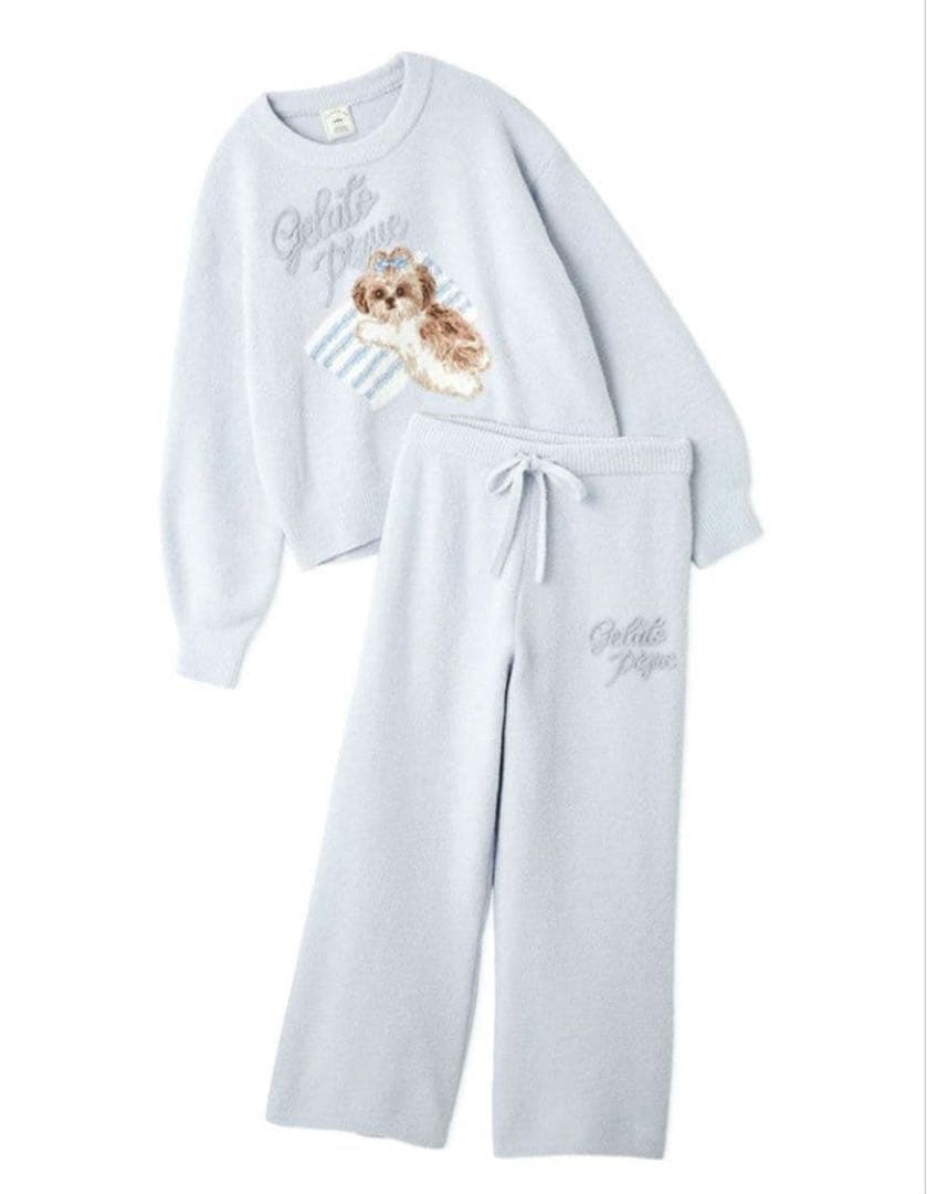【新品】ジェラートピケ　シーズー　ルームウェア