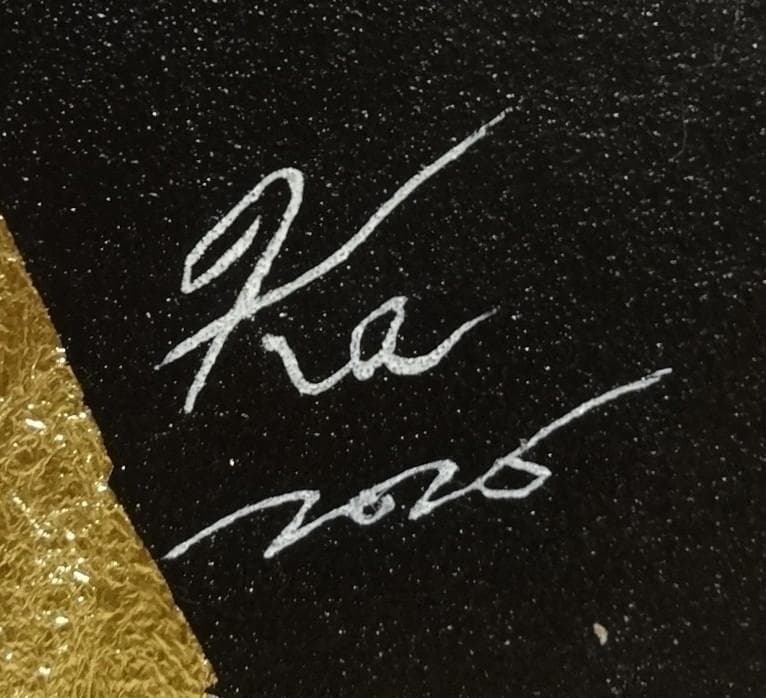 上鈴木正一 油彩画 B4『オルフェーヴル6』新作原画 超オススメの作品です!!!