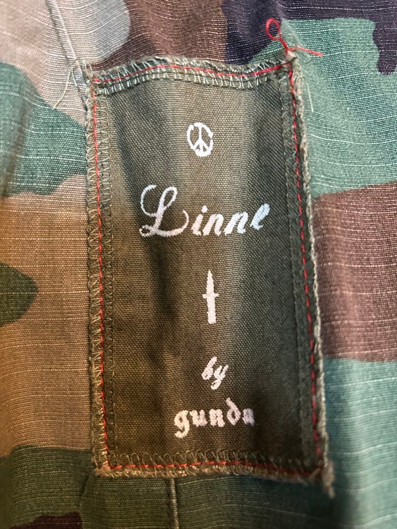 gunda ガンダ 迷彩サルエルパンツ