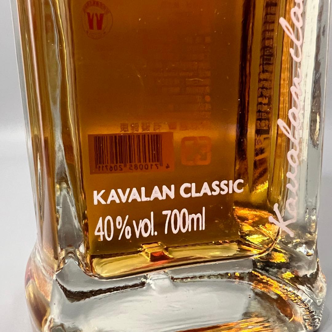 新品 未開封 KAVALAN カバランクラシック700ml 箱あり