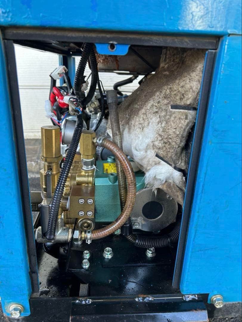 VIP5ツルミHPJ-5ESM高圧洗浄機防音ガン・高圧ホース・給排水ホースセット